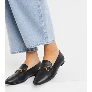 & other stories leather Buckle Loafers